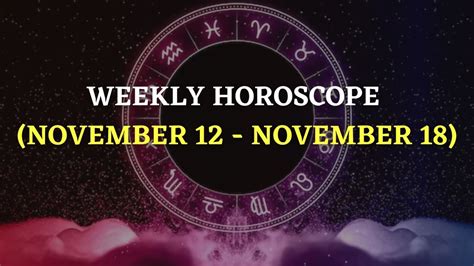 Horoscope November 12