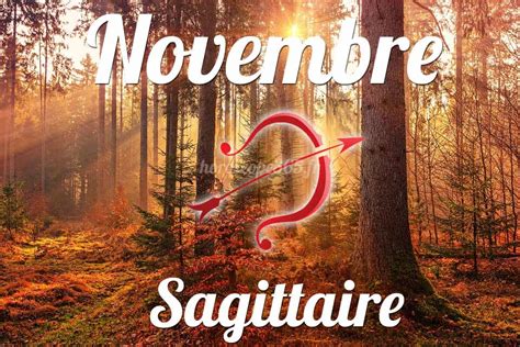 horoscope sagittaire novembre 2023