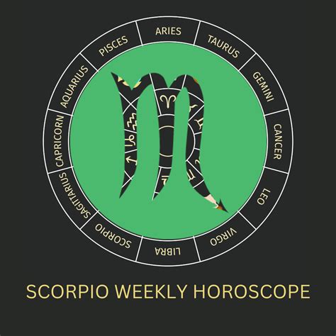 Horoscope Scorpio Weekly