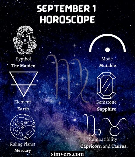 Horoscope September 1