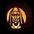 horror movie pumpkin stencil
