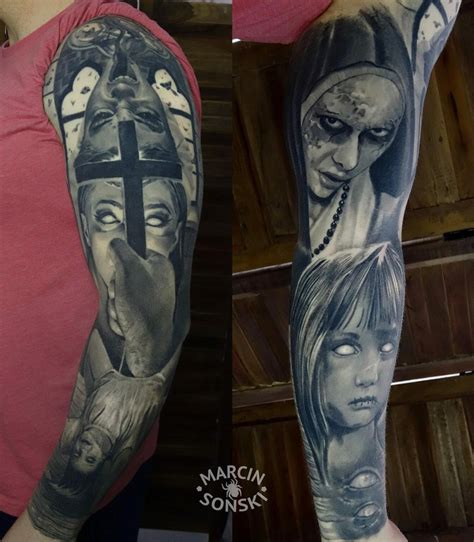 List Of Horror Sleeve Tattoo Designs References