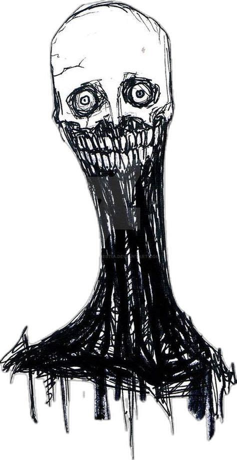 Horror Drawing Person