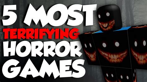 horror games to play on roblox