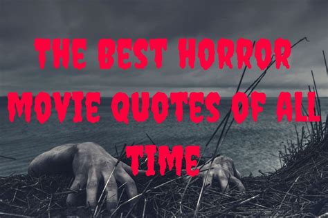 horror quotes in english