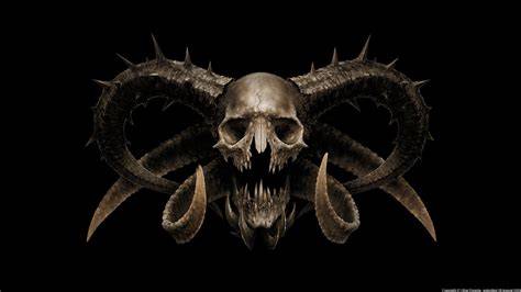 Horror Skull Wallpapers Wallpaper Cave