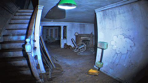 Horror Video Game With Camera