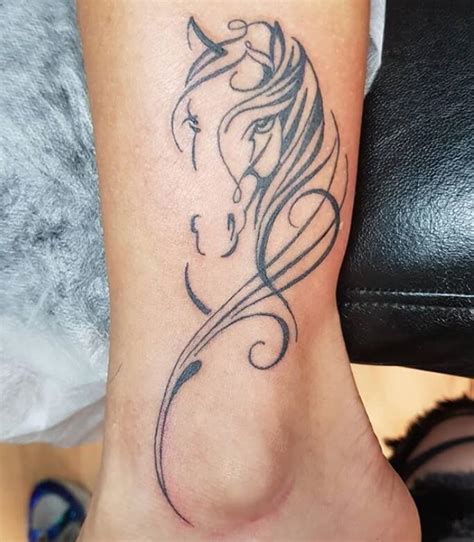 Awasome Horse And Flower Tattoo Designs 2023