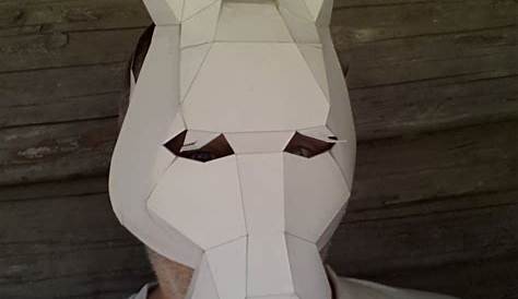 Horse Head Mask Diy Make Your Own From Cardboard Digital Download
