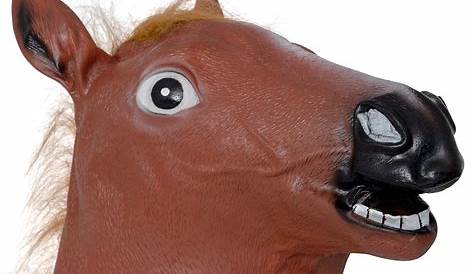 Horse Head Lifesize Head Mask Amazon Ca Toys Games