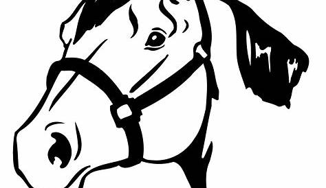 Horse Head Outline Png d Svg Icon Free Download (73739