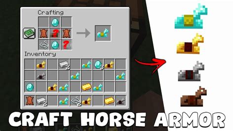 Horse Armor Minecraft Making