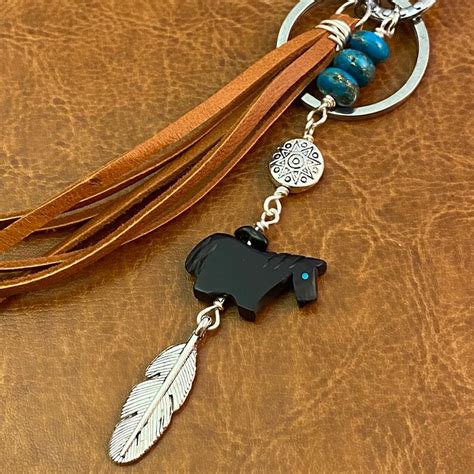 Horse Backpack Keychain