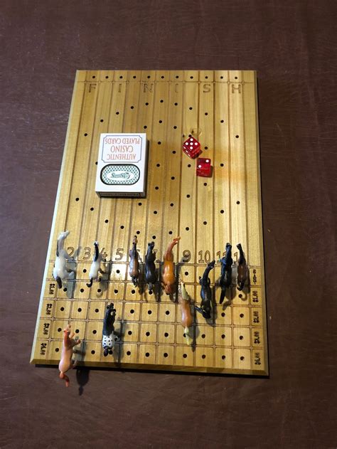 horse board game with dice rules