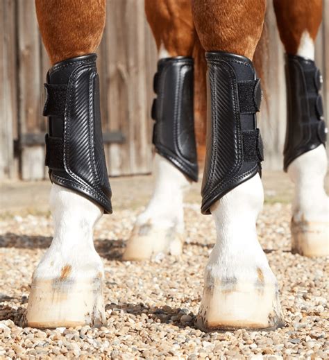 Horse Brushing Boots For Hacking