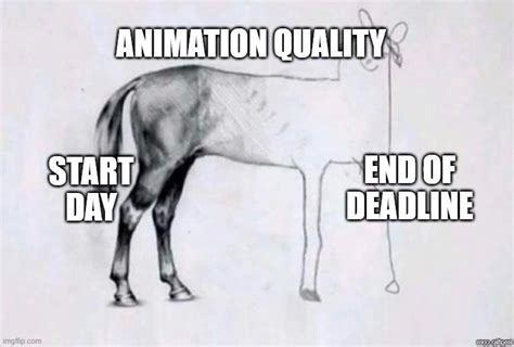 horse drawing quality meme