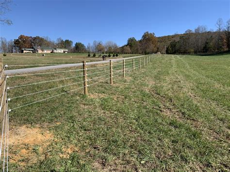 Horse Fence With Wire