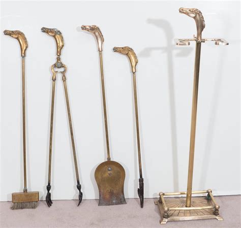 Horse Fireplace Tools