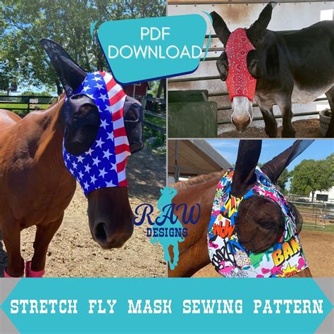 Horse Fly Mask Pattern