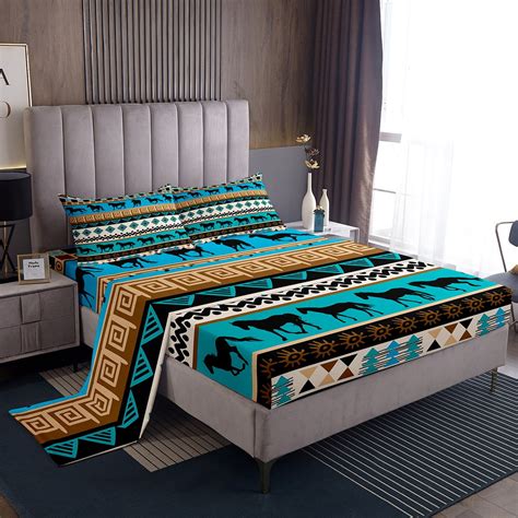 Horse Pattern Bed Sheets