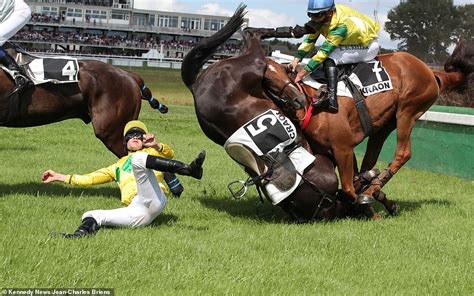 horse race accident today