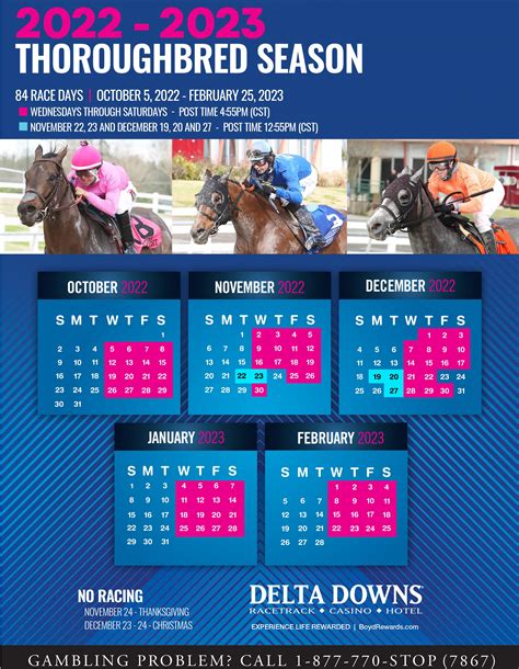 horse racing schedule 2024