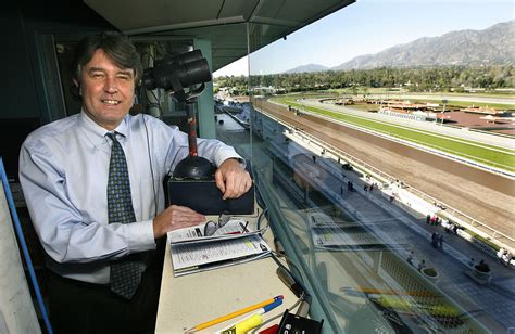 horse racing track announcers