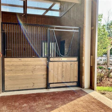 Horse Stall Feed Door
