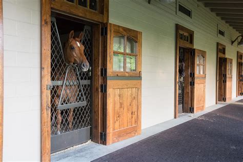 Horse Venting Barn