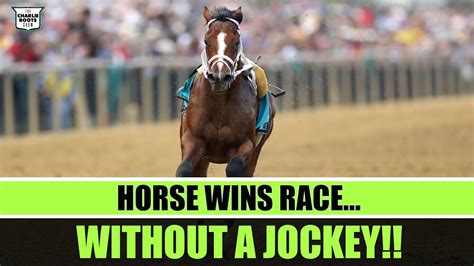 horse wins race without jockey