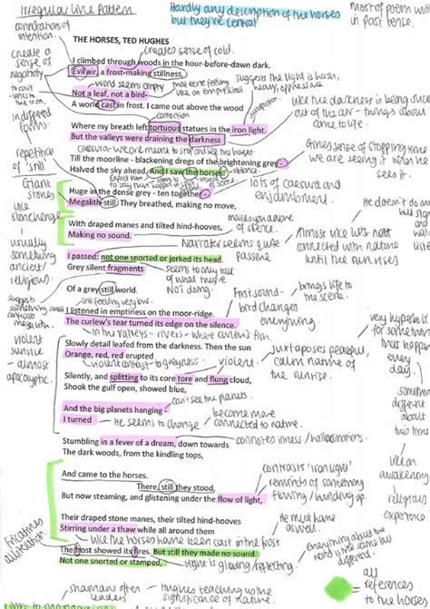 Horses Poem Analysis