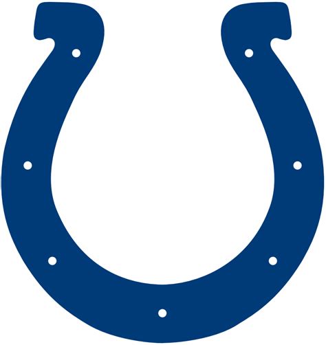 NFL Indianapolis Colts Embossed Color Emblem 3.25" x 3.25