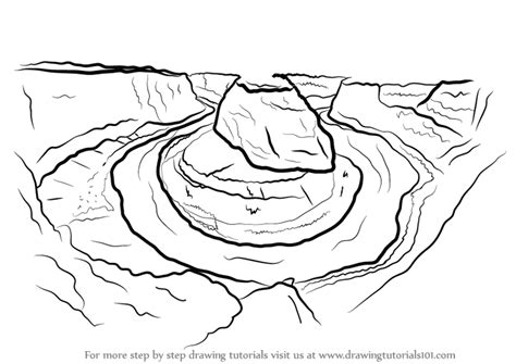Horseshoe Bend Drawing