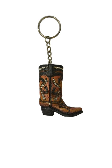 Horseshoe Boot Keychain
