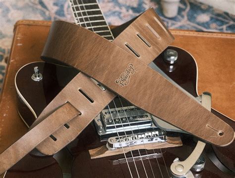Horween Leather Guitar Strap