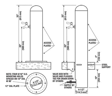 Hose Bib Height Code