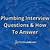 hospital plumber interview questions