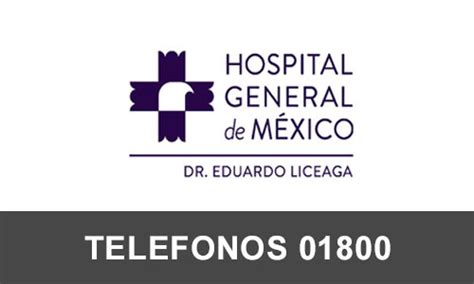 hospital general de mexico telefono