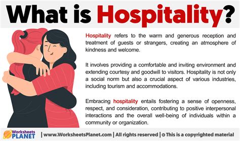 hospitality meaning in arabic