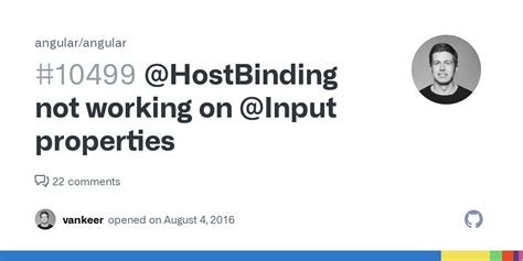 Hostbinding Not Working