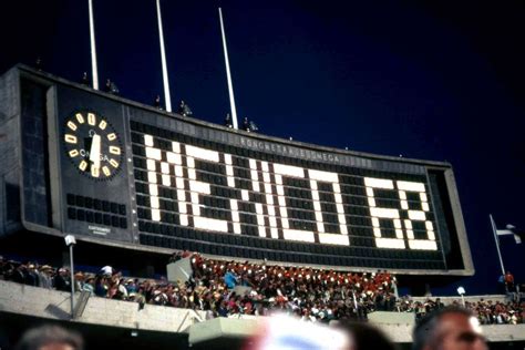 hosted summer olympics mexico