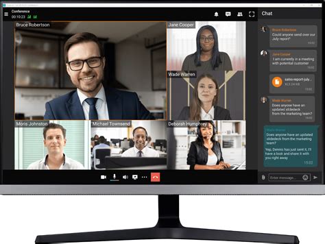 hosted video conferencing software