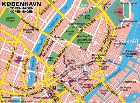 hostel in copenhagen map