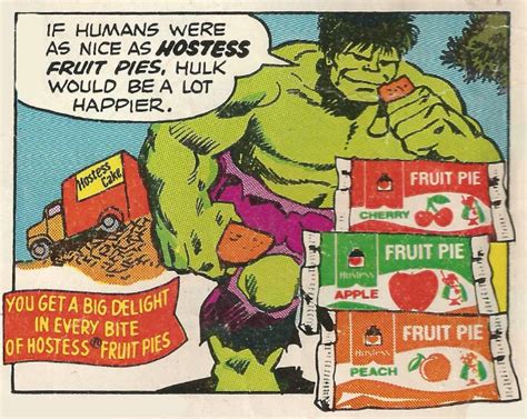 Hostess Fruit Pie Comic Ads