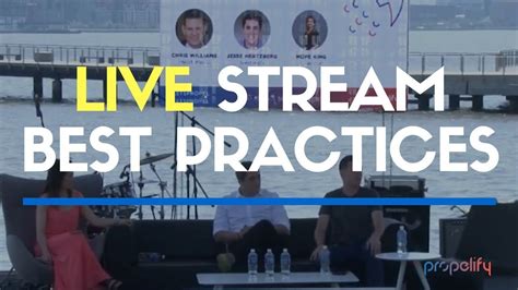 hosting for video streaming best practices