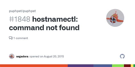 hostnamectl command not found · Issue 1848 · puphpet/puphpet · GitHub
