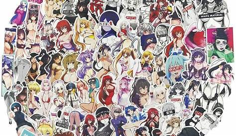 Hot Anime Girl Oppai Vinyl Decal Sticker Truck Manga Waifu Slap 75