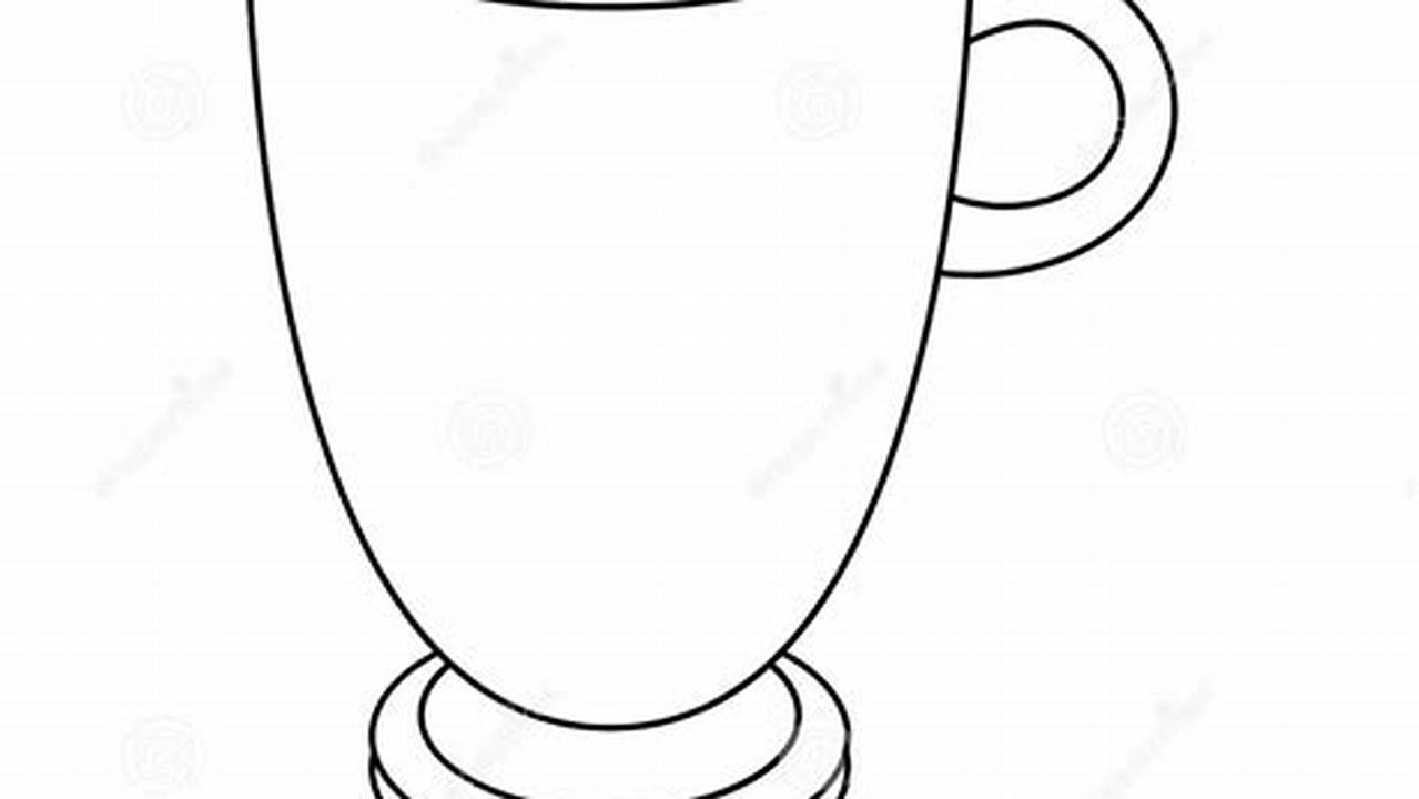 Discover the Enchanting World of Hot Chocolate Mug Clipart in Black and White