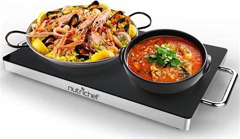 NutriChef PKWTR30 - Electric Warming Tray / Food Warmer with Non-Stick