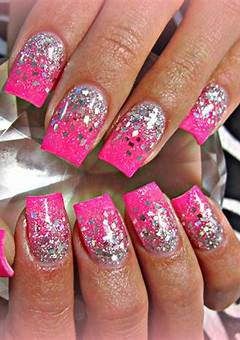 Hot Pink Acrylic Nail Ideas: Nail Trends For 2023